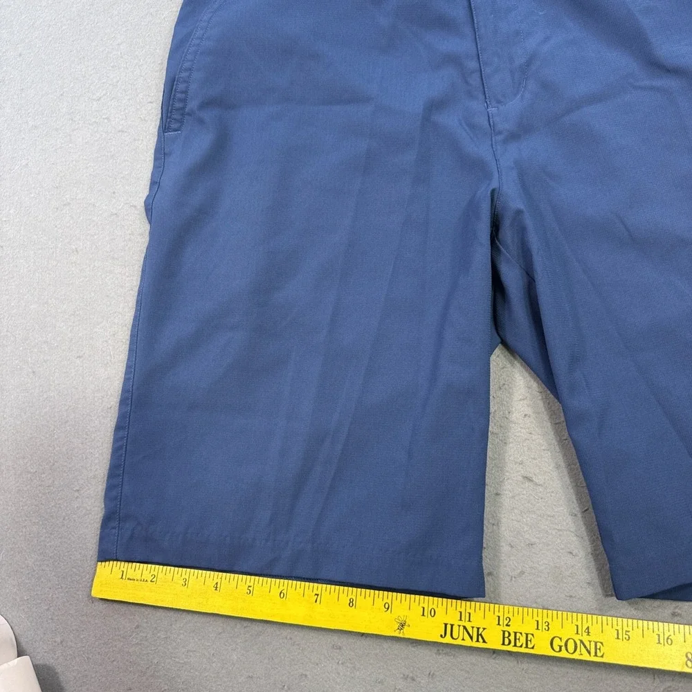 Adidas Golf Shorts Mens 34 BLUE  Stretch Performance
